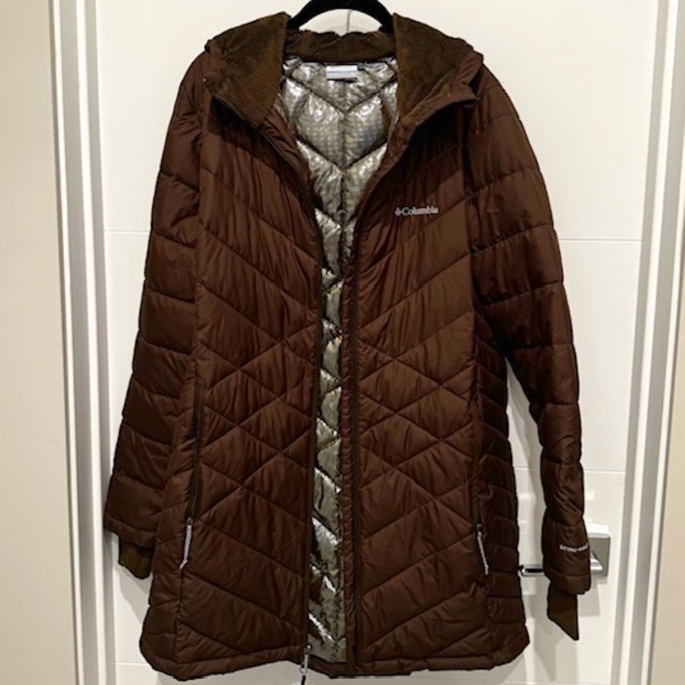 Columbia Omni Heat Long Hooded Jacket